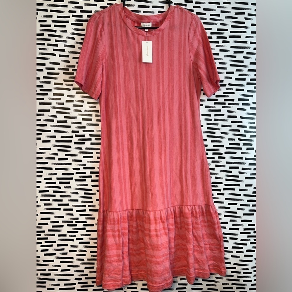 NWT Ella Moss Coral Dress| Size Juniors Large